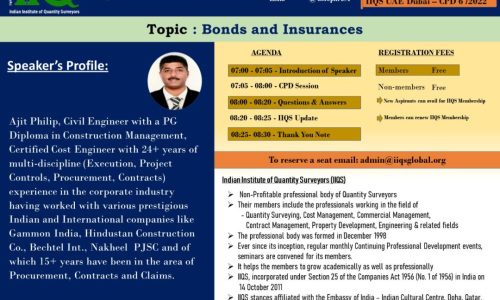 Bonds and Insurances